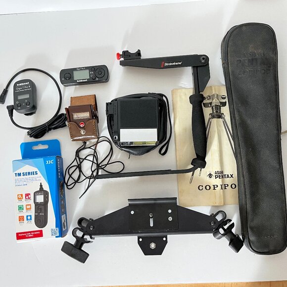 Camera Flash Accessory Lot Pentax Vivitar Stroboframe - Picture 1 of 12